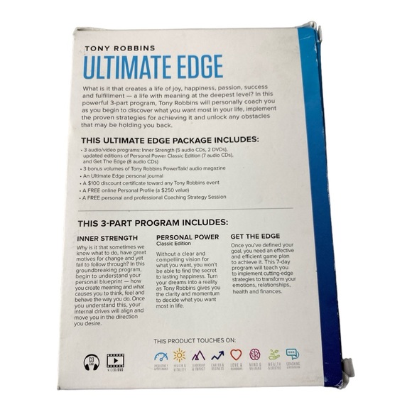 Tony Robbins Ultimate Edge Program - Picture 3 of 4